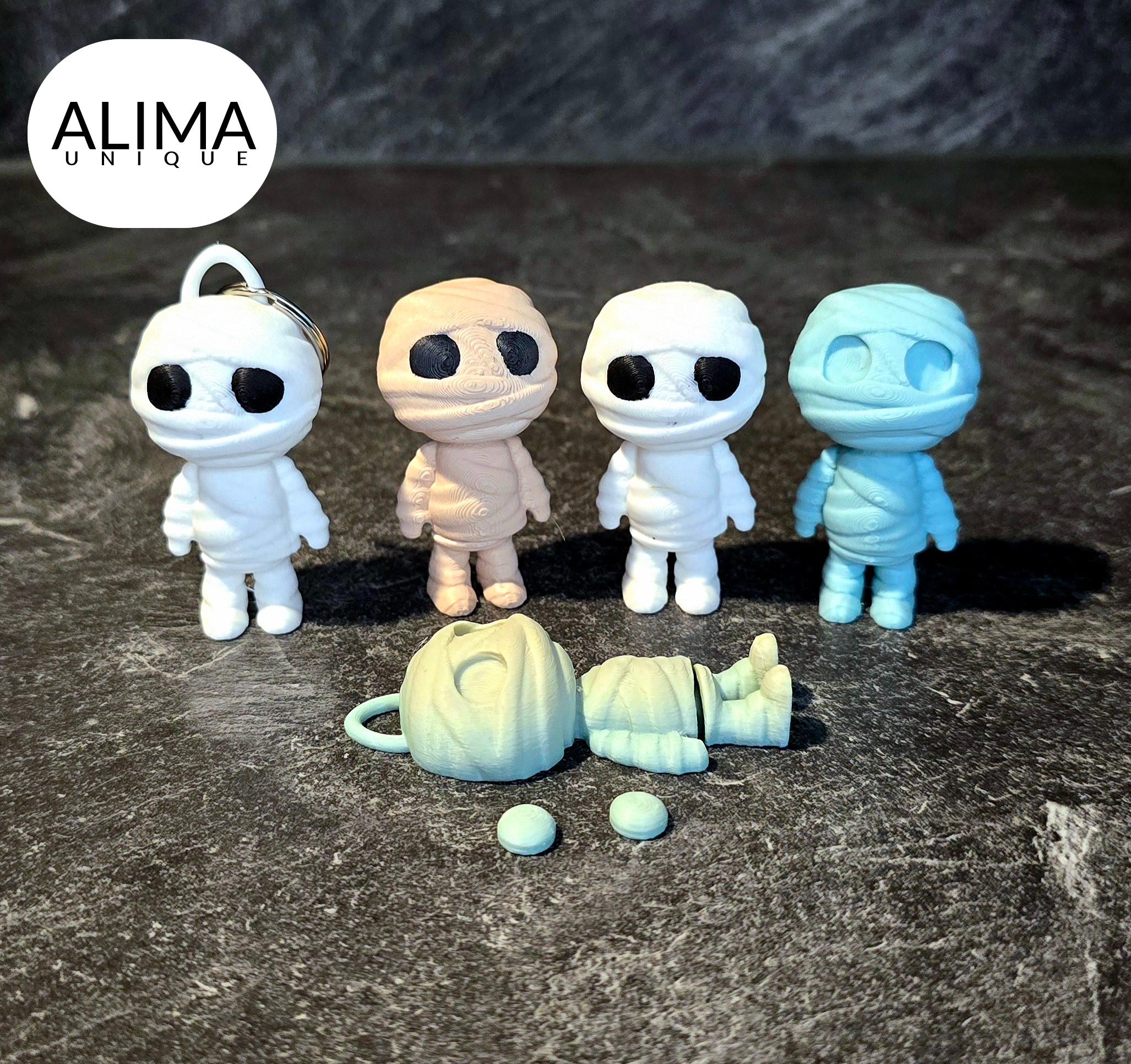 Little mummy + keychain 3d model