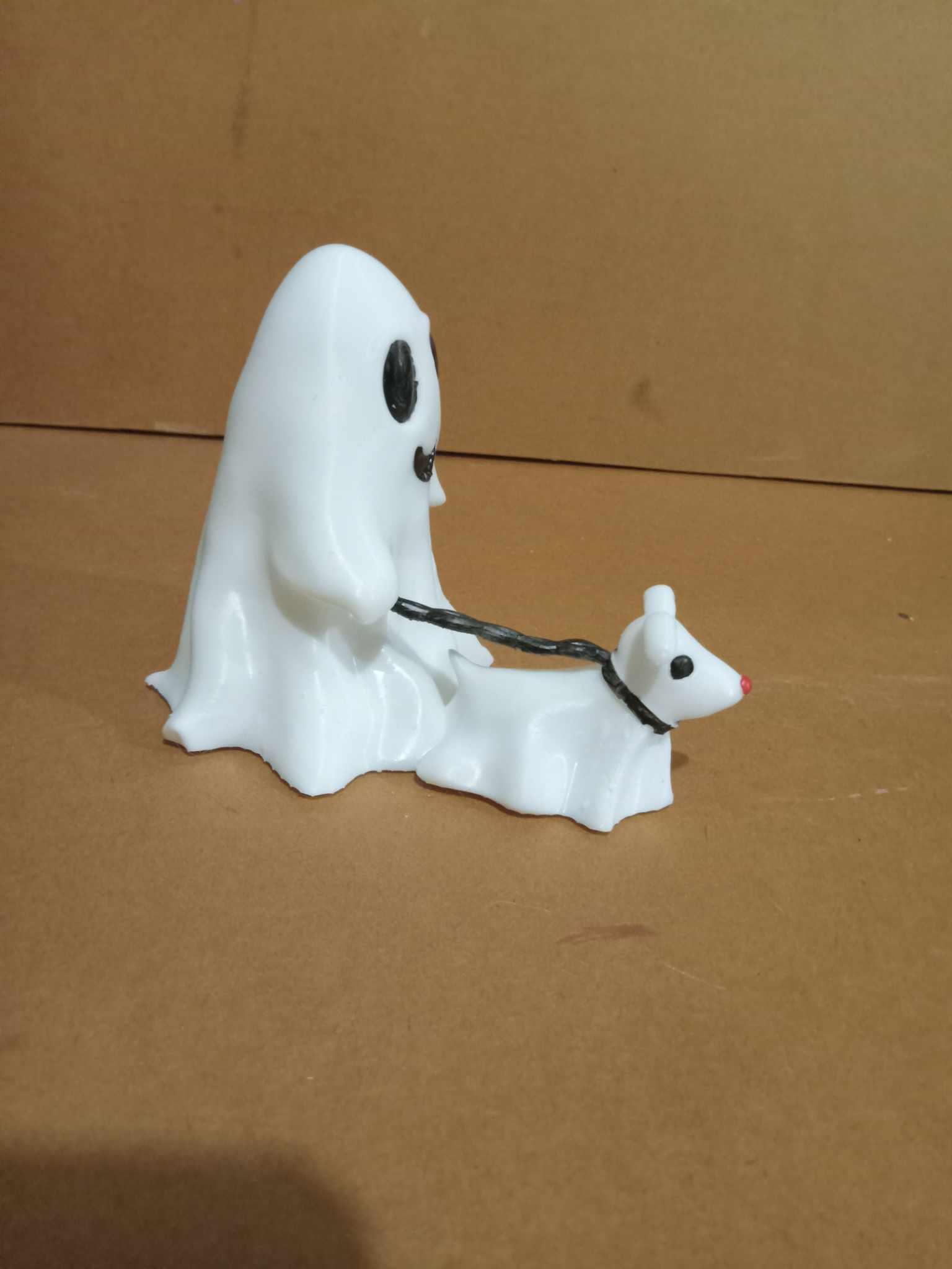 ghost walking dog v2 3d model