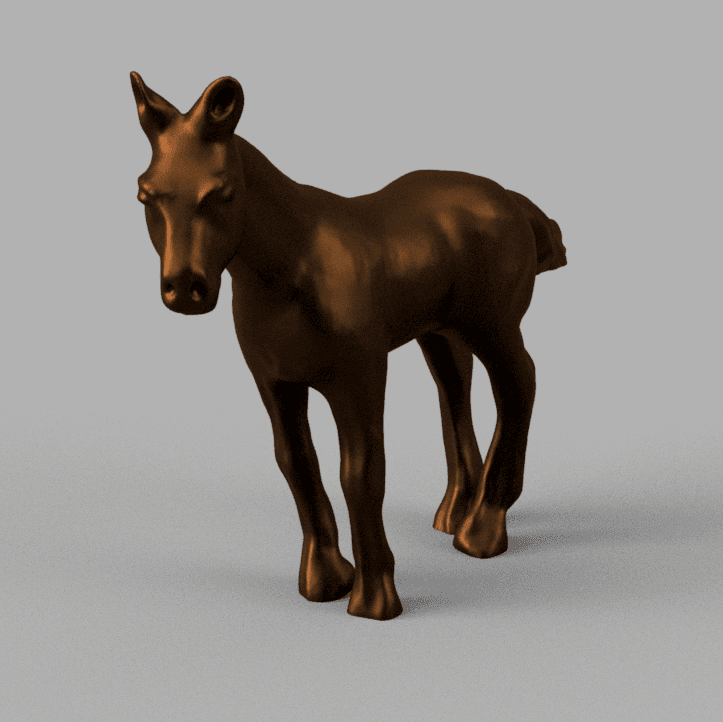 Horse again 3d model