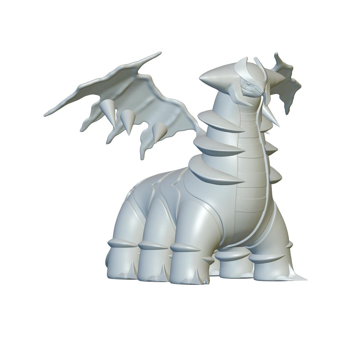 Pokemon Giratina #487 - Optimized for 3D Printing 3d model