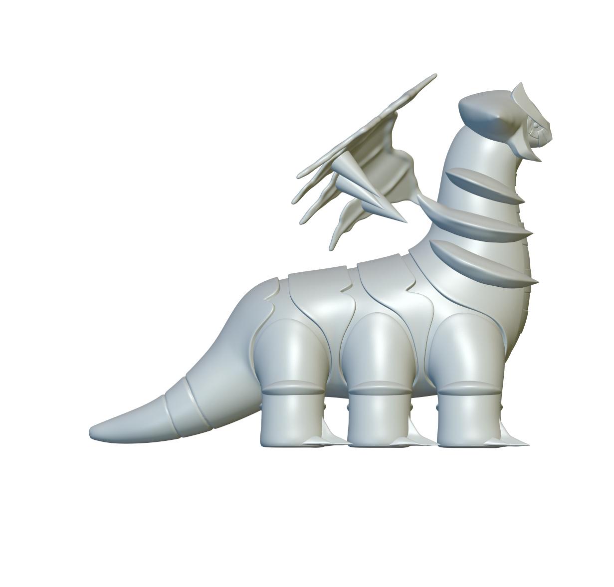 Pokemon Giratina #487 - Optimized for 3D Printing 3d model