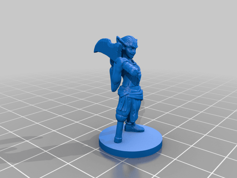 Goblin female ver3 3d model