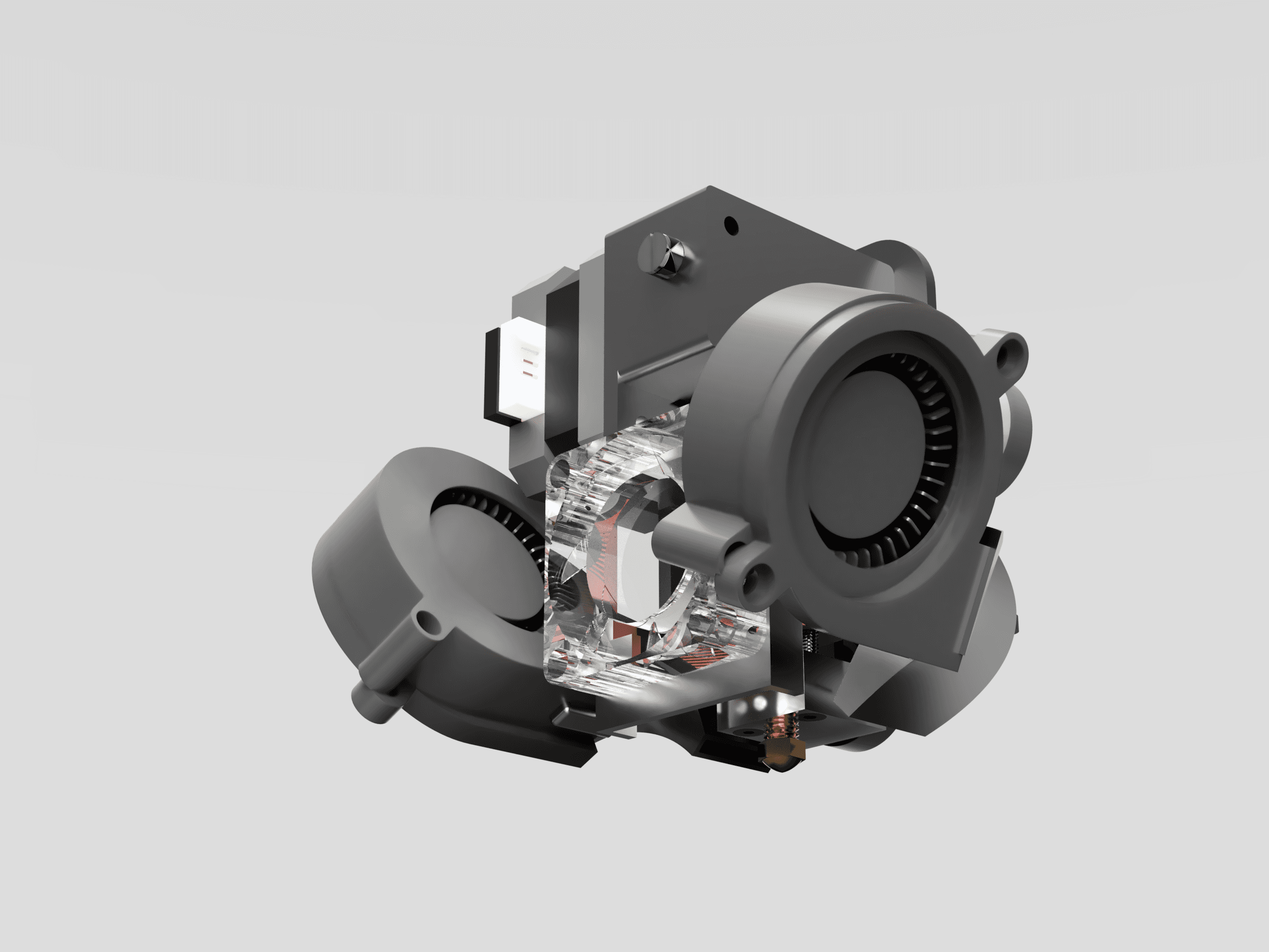 Cooling Duct for Creality EFIT Extruder 3d model