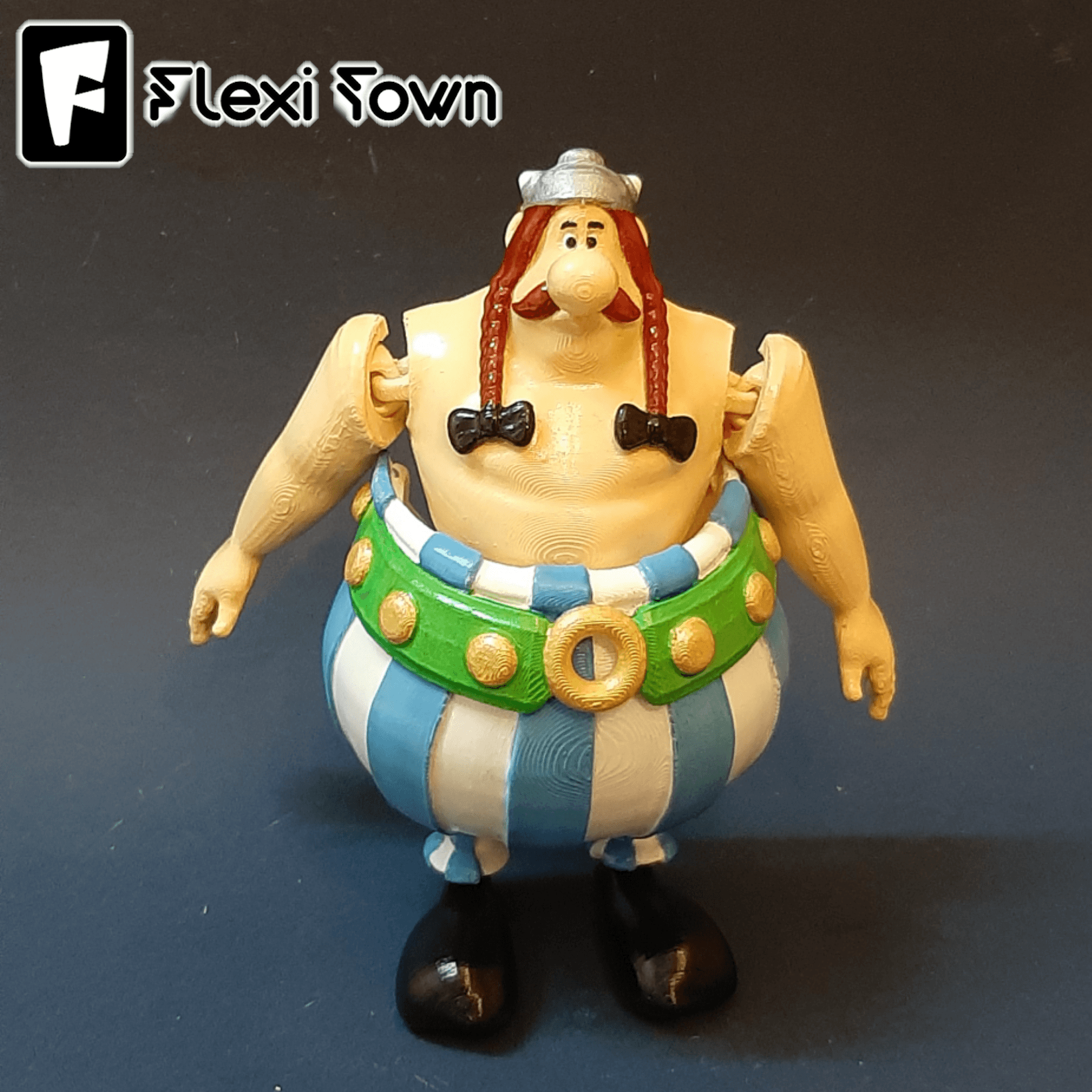 Flexi Print-in-Place Obelix 3d model