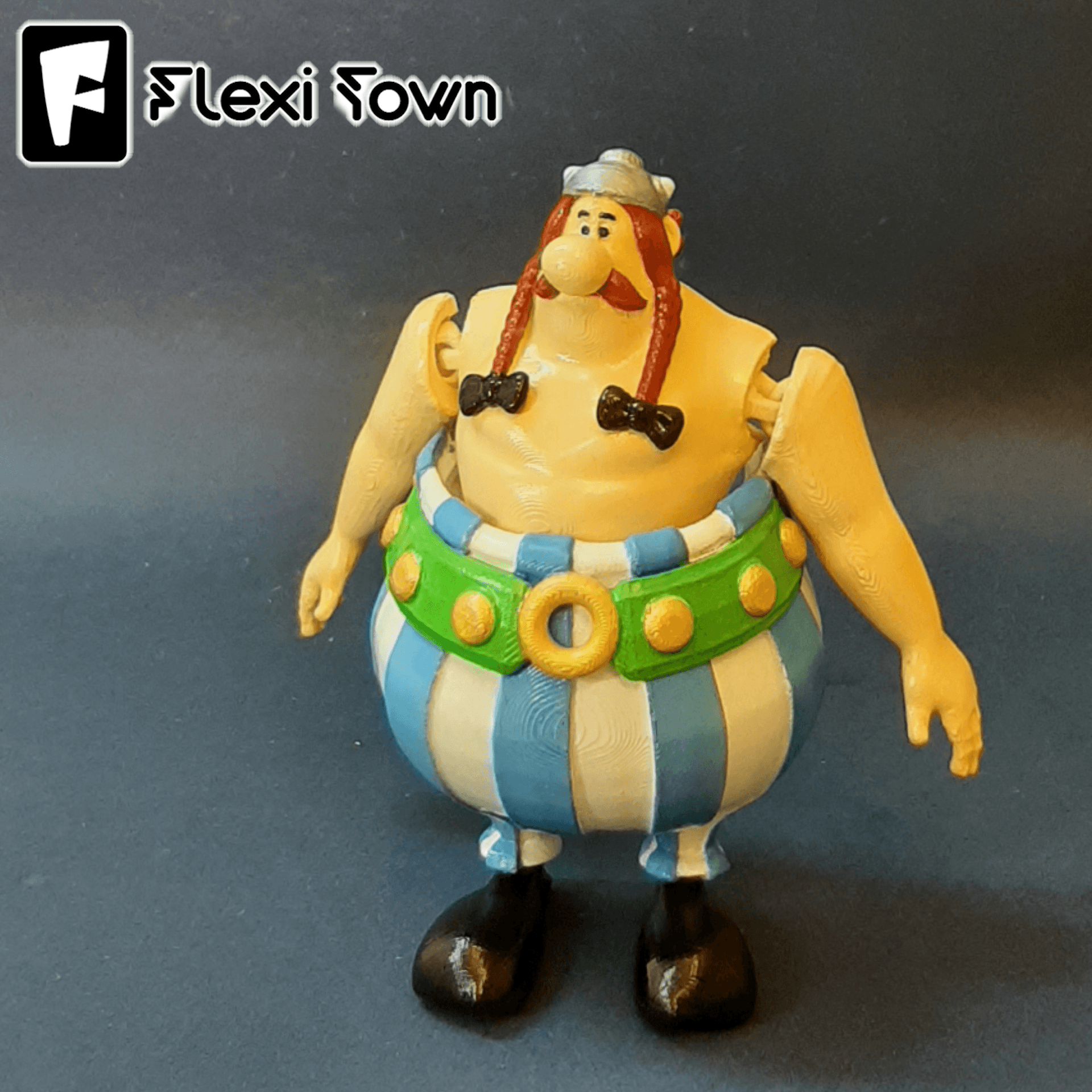 Flexi Print-in-Place Obelix 3d model