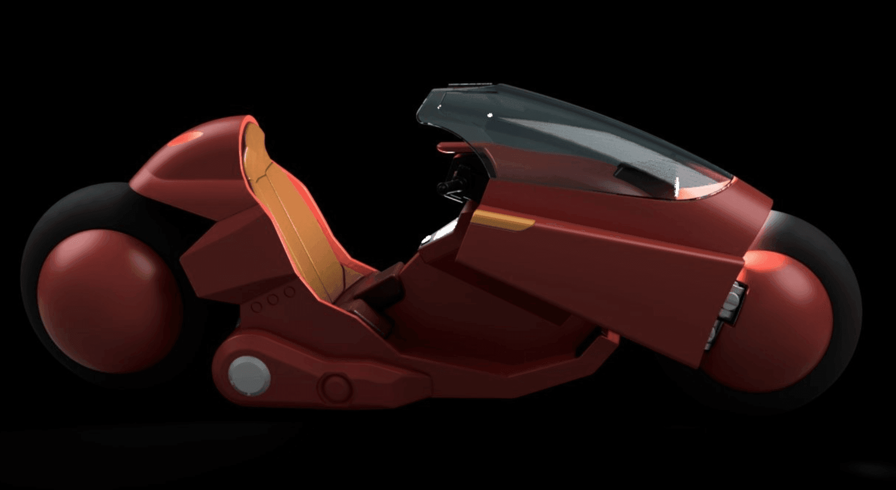 AKIRA - Kaneda's Bike 3d model