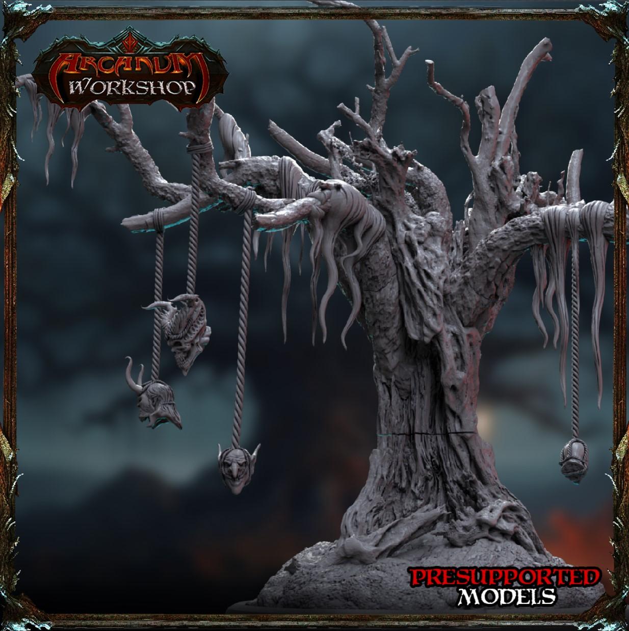 The dark Tree 100mm  3d model