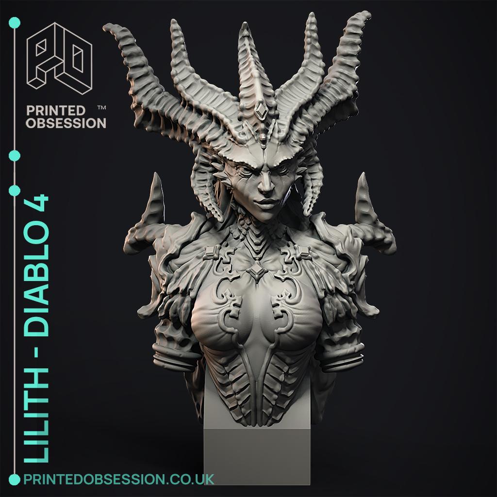 Lilith - Diablo 4 - Fan Art 3d model