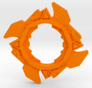 BEYBLADE APOLLON | BLADE LAYER | BURST SERIES 3d model