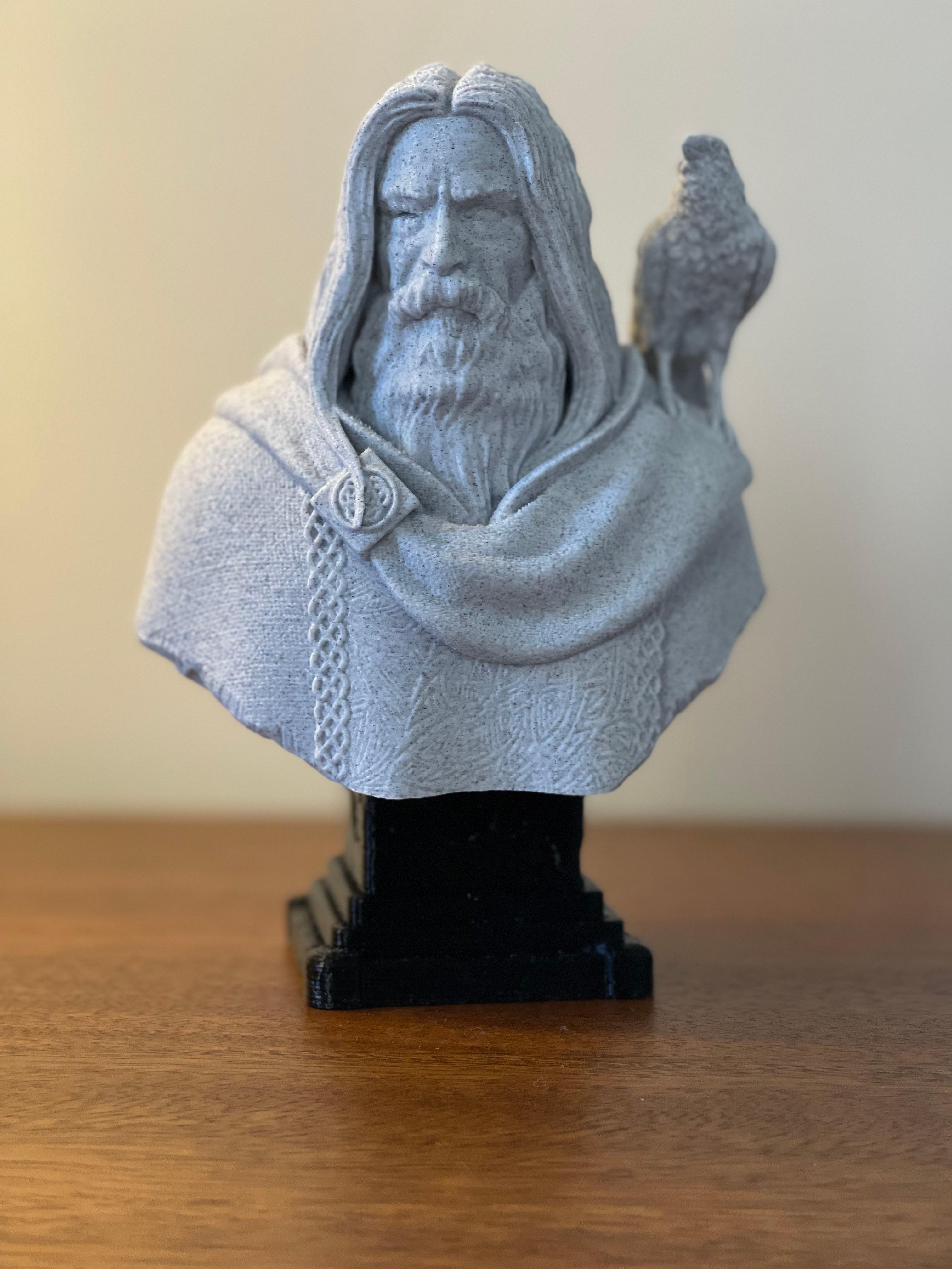 Odin Bust (Pre Supported) 3d model