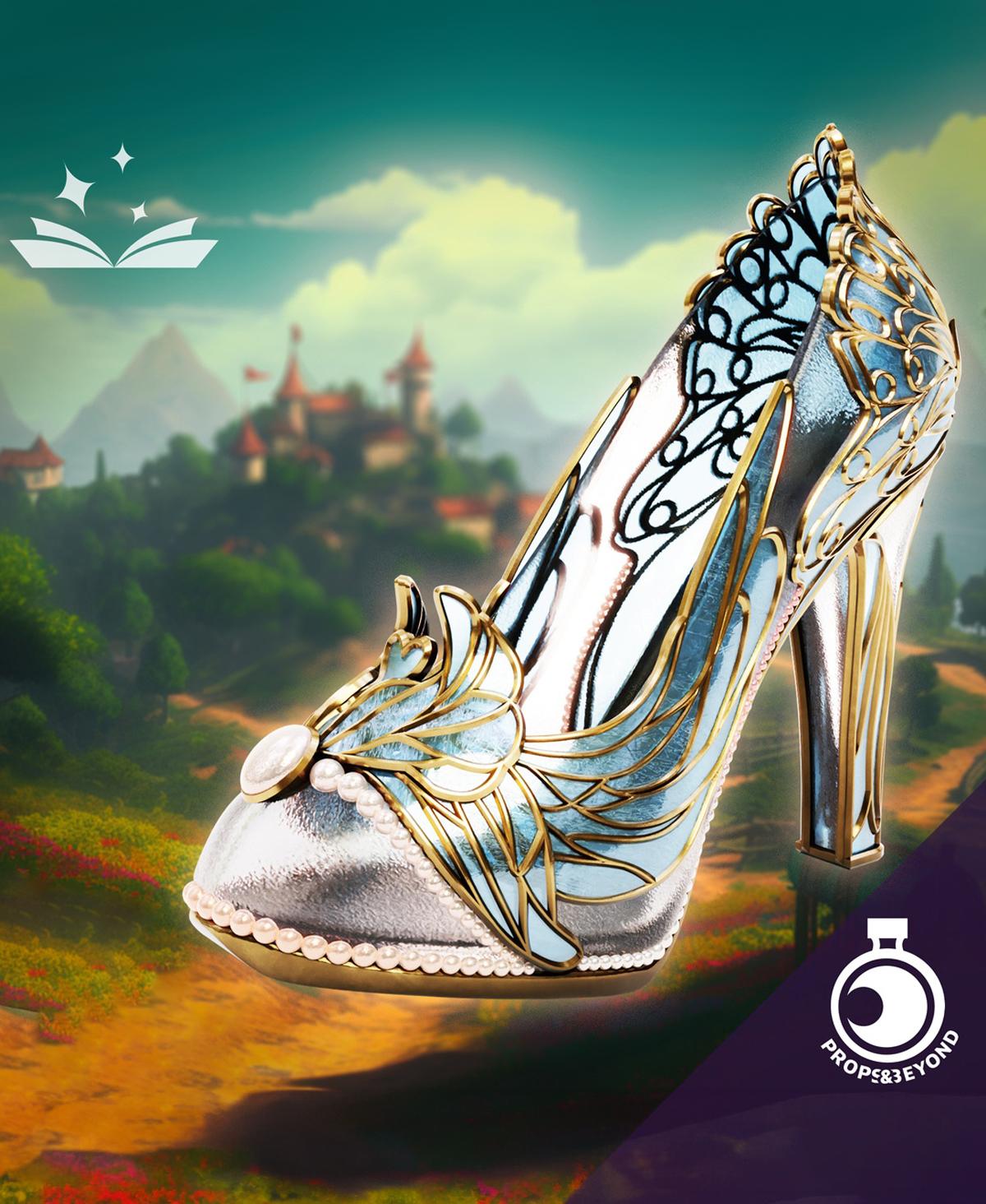 Glass Slipper 3d model