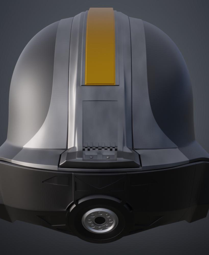 Helldivers 2 DP-40 Helmet 3d model