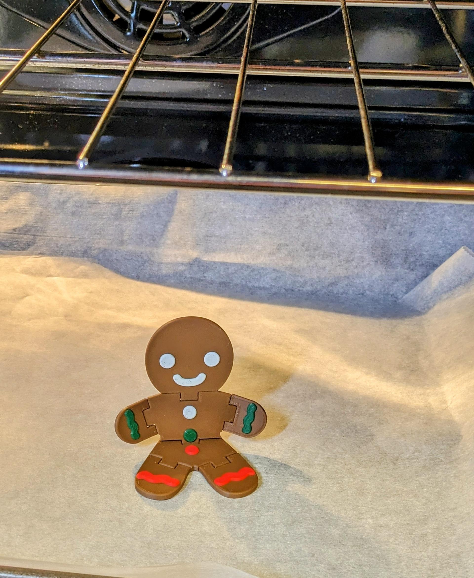 Articulating Gingerbread Man 3d model