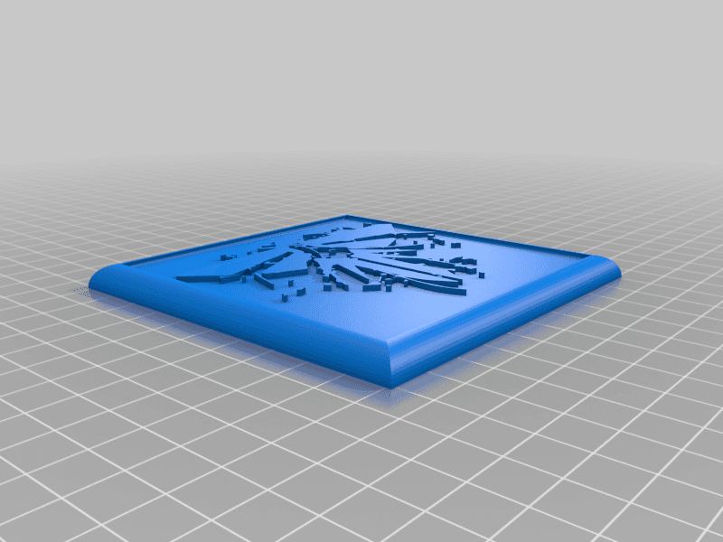 The Last of Us Firefly - Drink Coaster 3d model