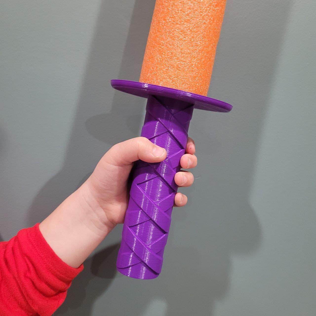 Pool Noodle Sword - Samurai Sword 3d model