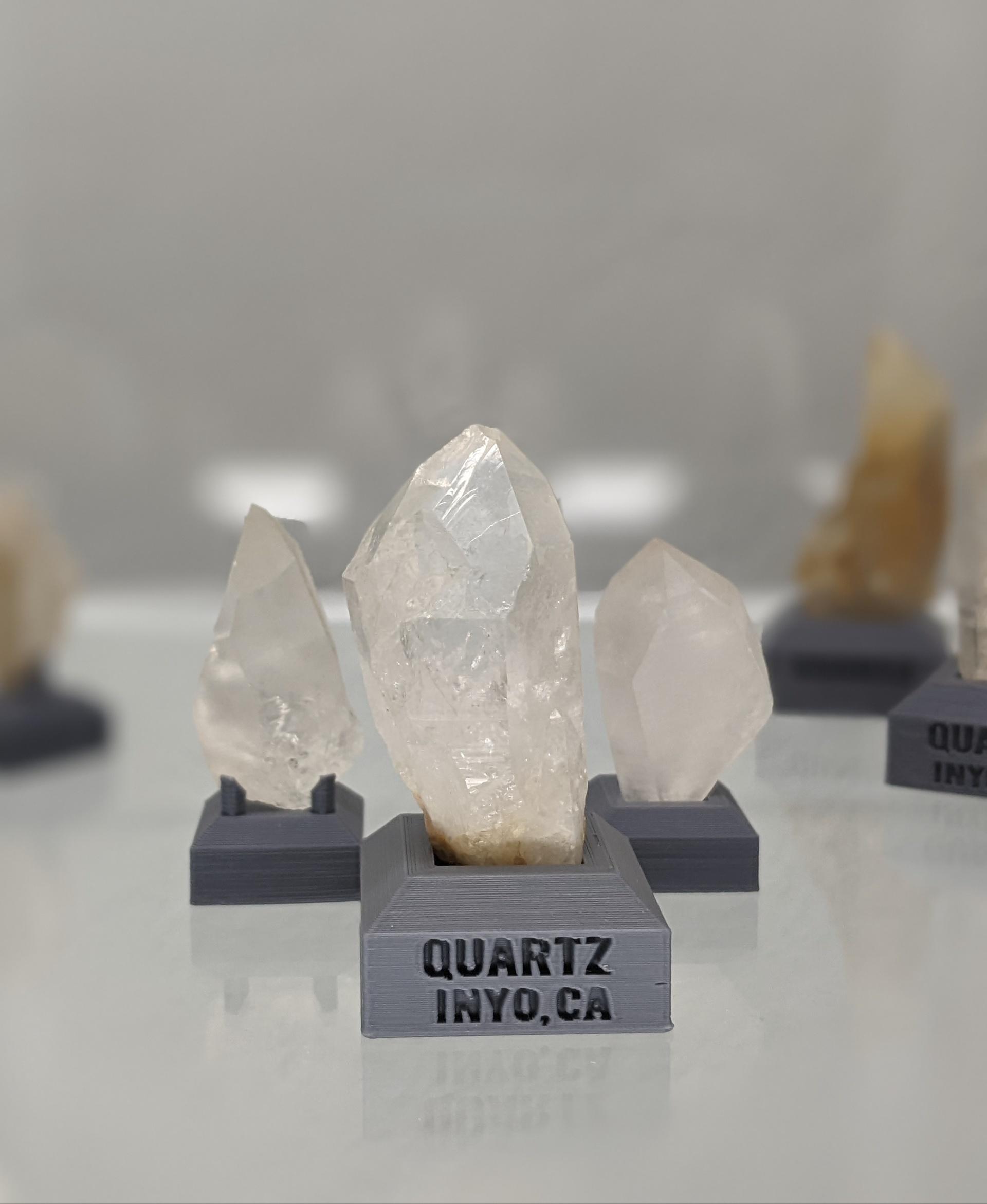 Mineral Display Stands for Rockhounds 3d model