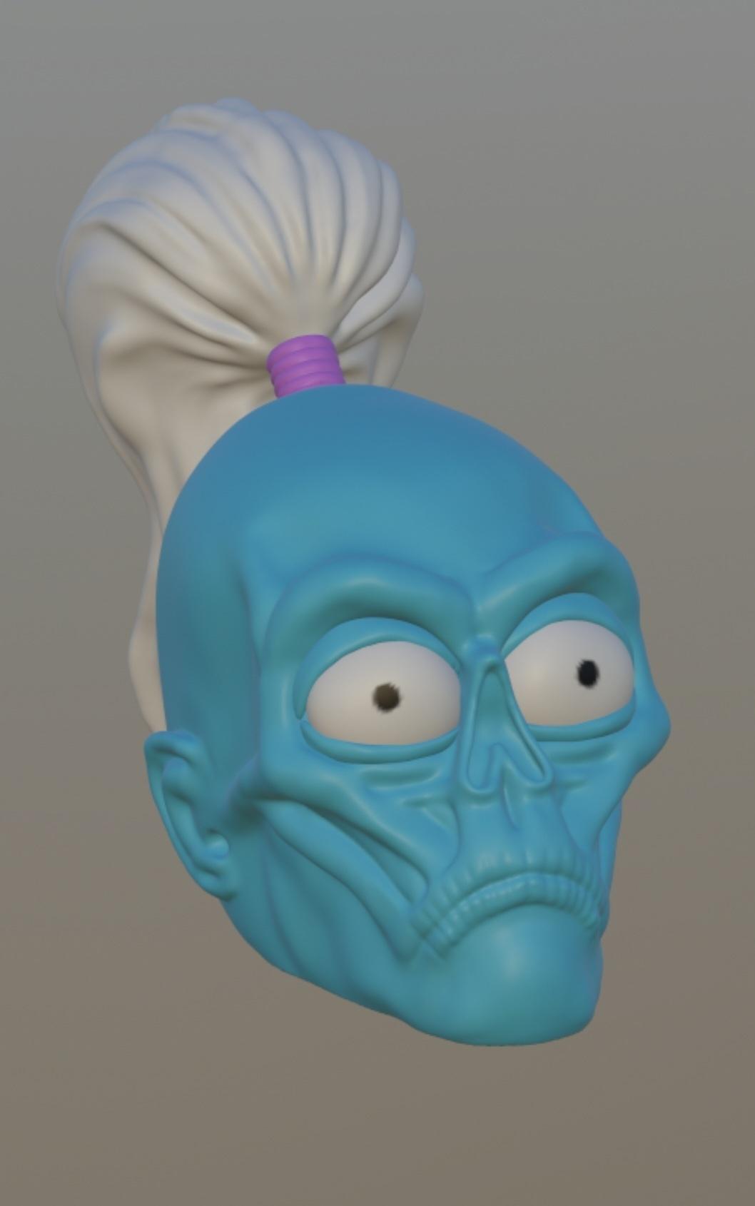 Shrunken Head - Tzantza / 3MF Included / No Supports 3d model