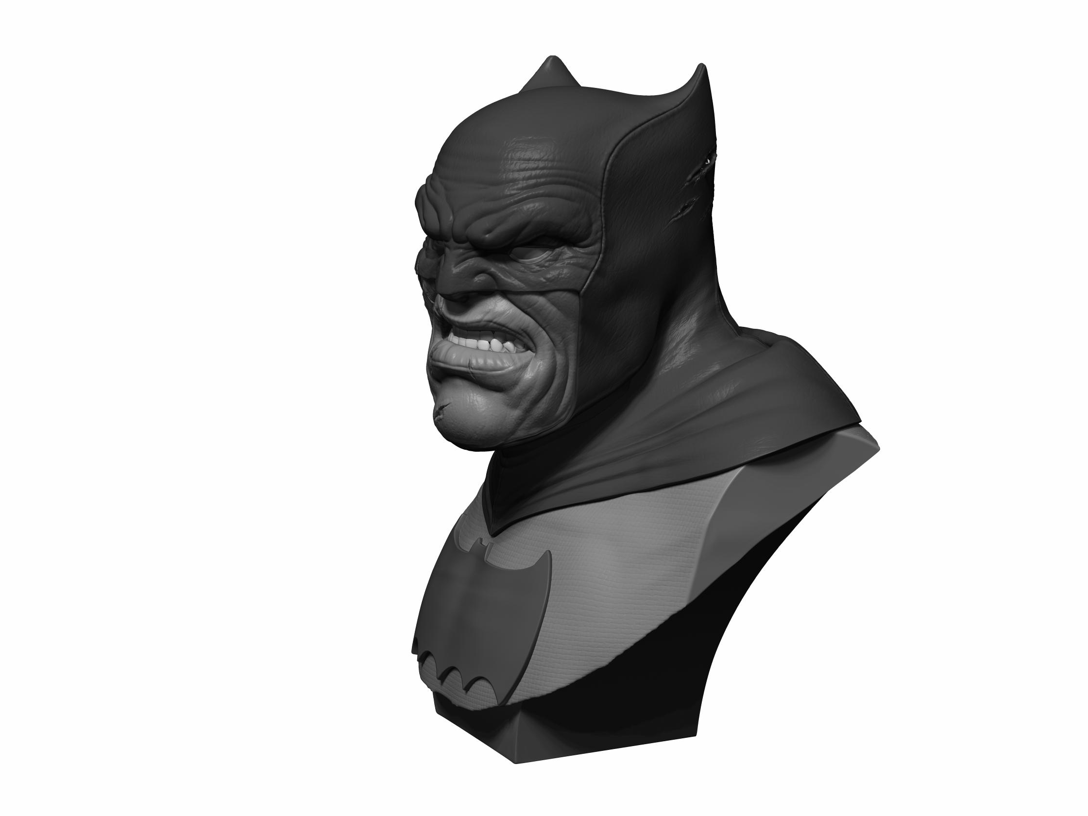 Batman Bust 3d model