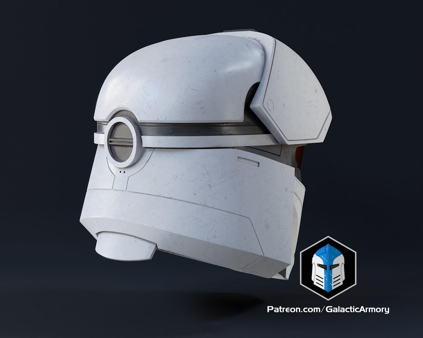 Snowtrooper Spartan Helmet - 3D Print Files 3d model