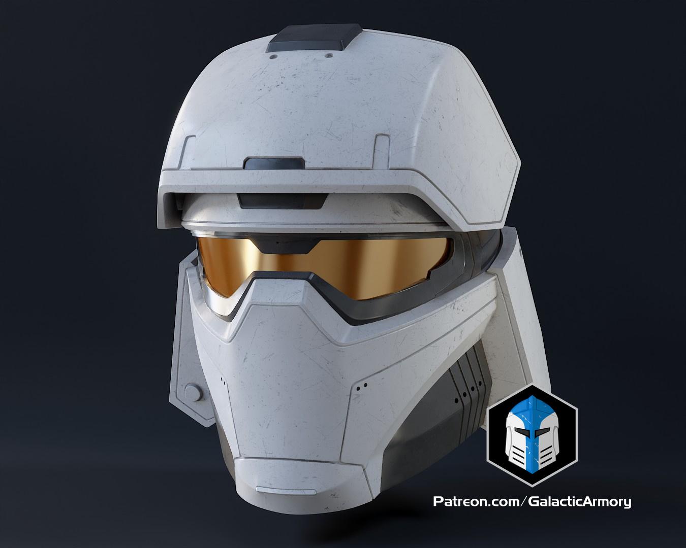 Snowtrooper Spartan Helmet - 3D Print Files 3d model