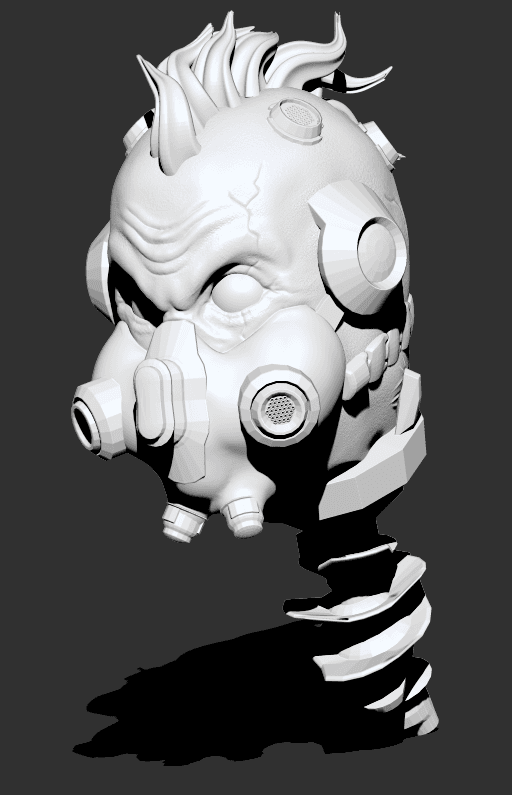 WAR-BOYS-HEAD.stl 3d model