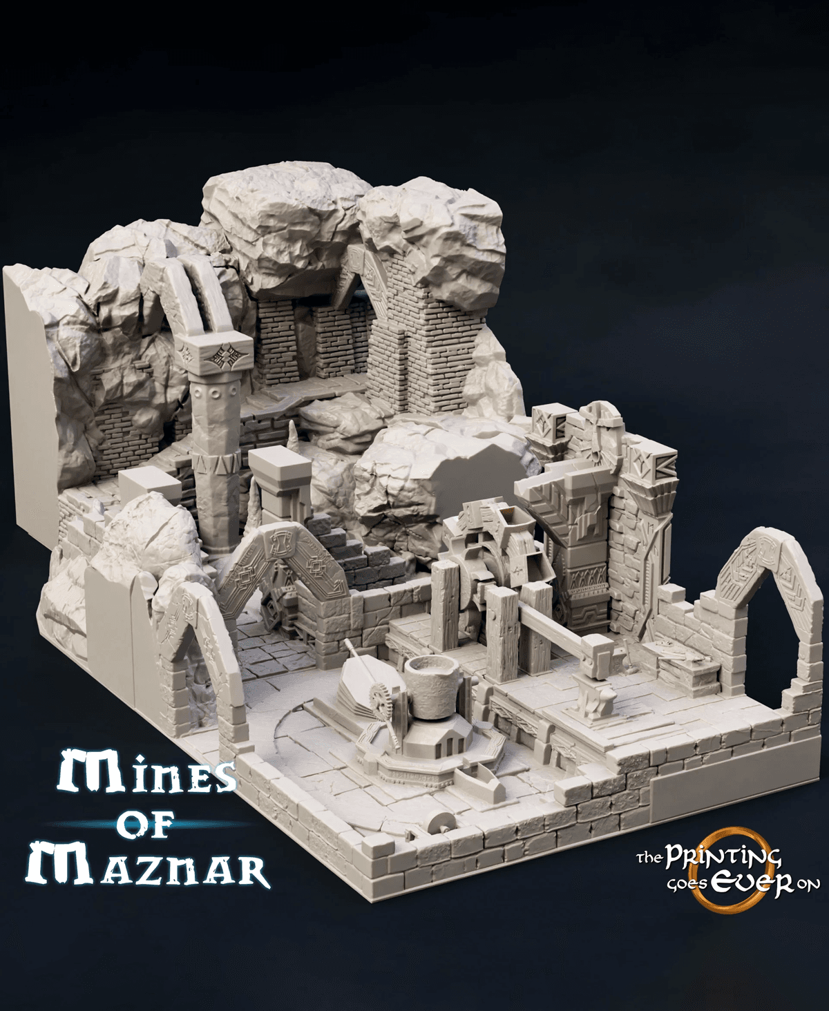 Mines of Maznar - Merchant Bundle 3d model