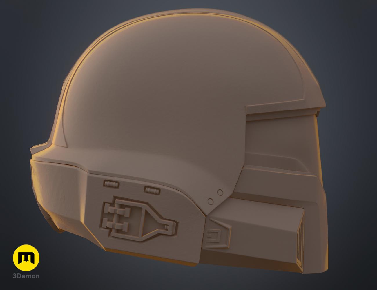 Helldivers 2 DP-11 Helmet 3d model