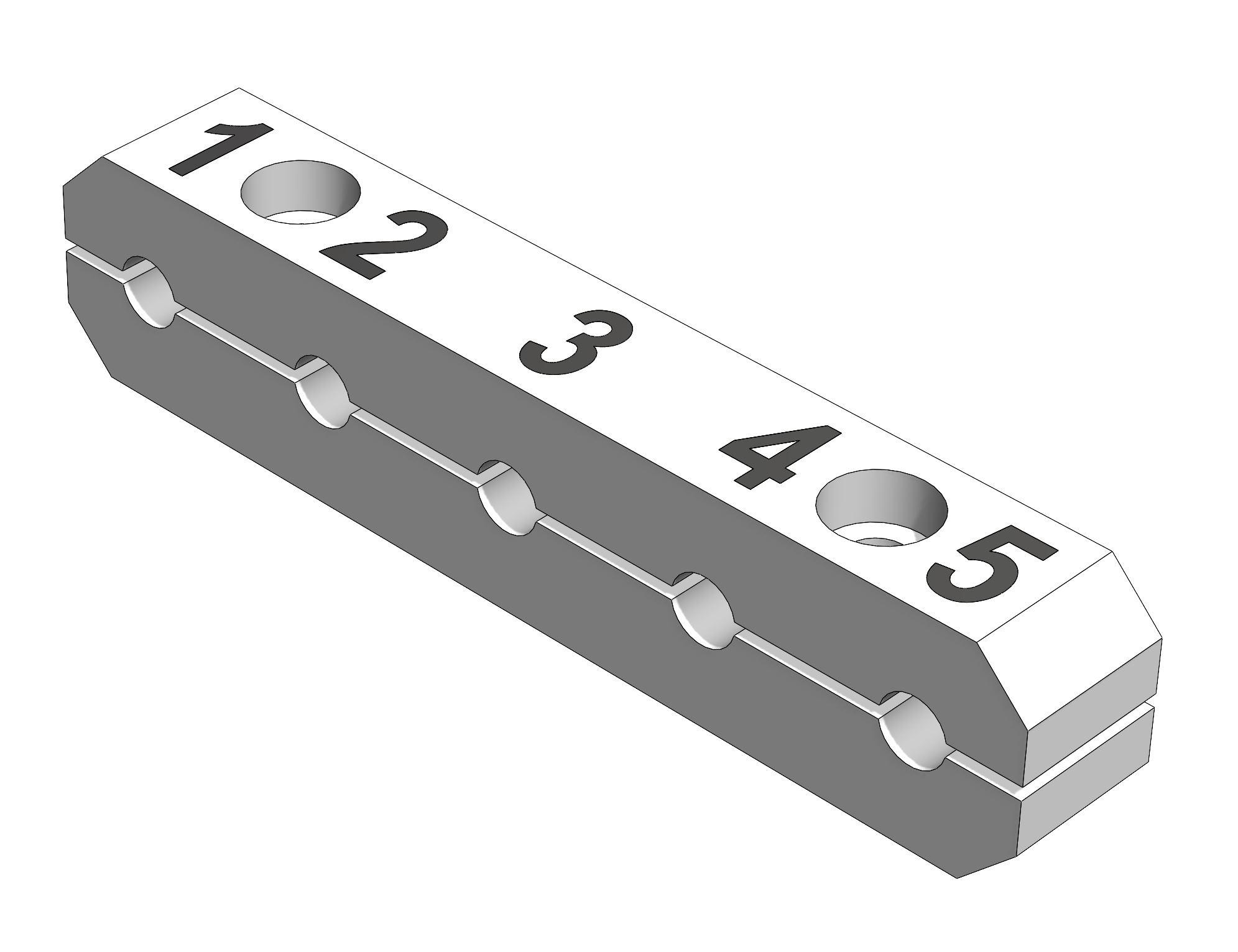 PTFE Tube Clamp for Prusa MMU 3d model