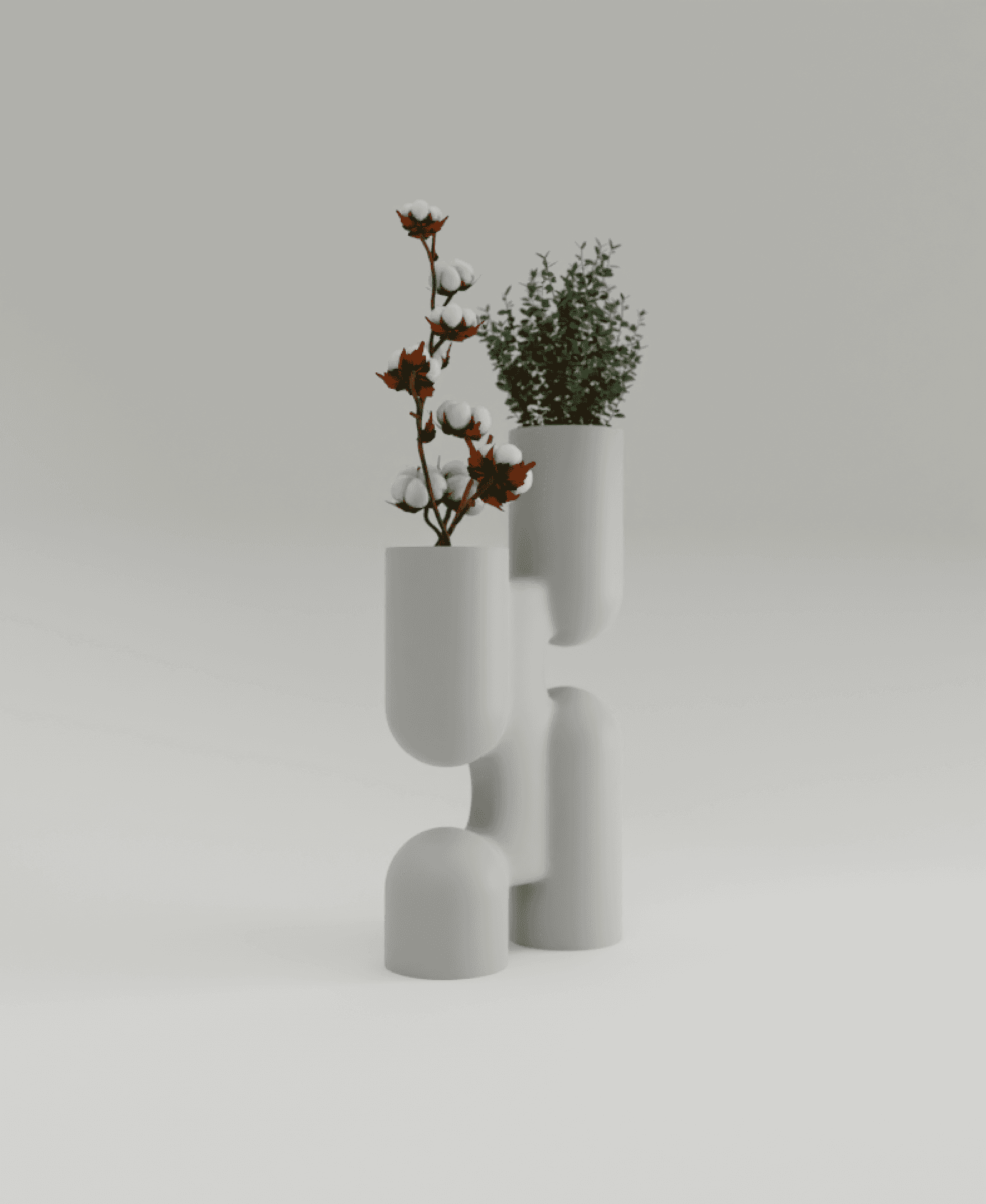 Lobe Planter ~ Collection Series 3d model