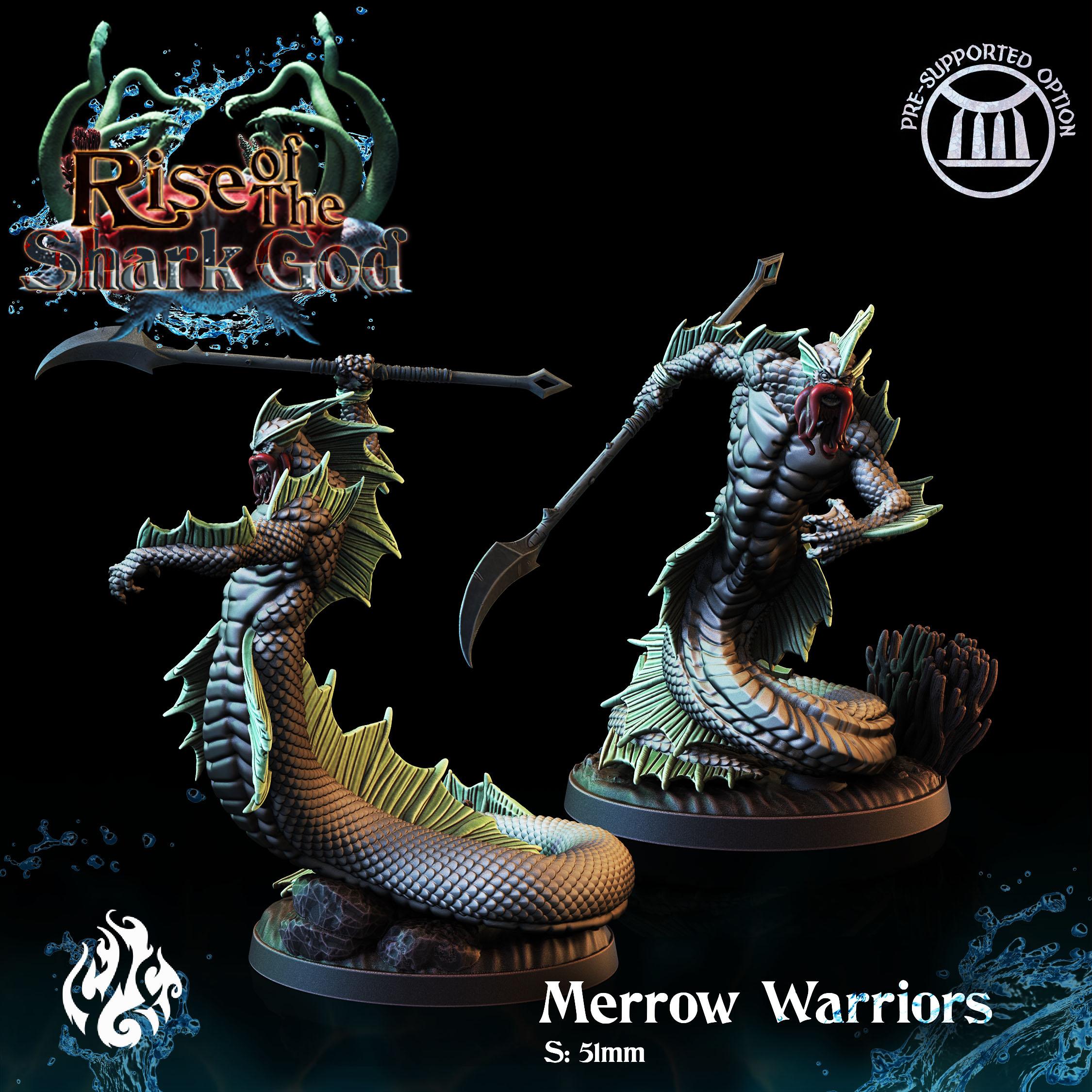 Merrow Warriors 3d model