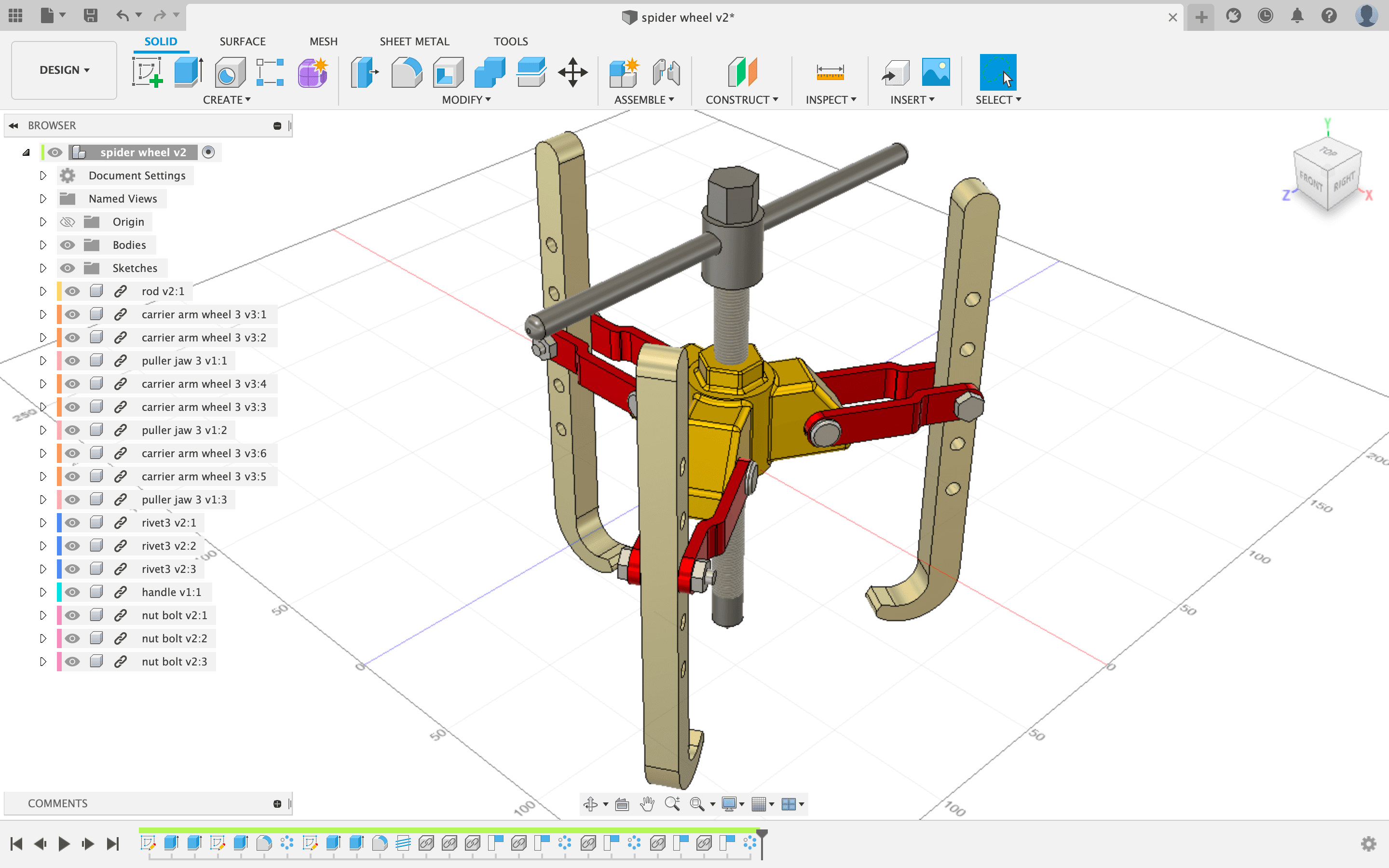 3 Jaw Puller.obj 3d model