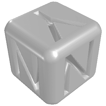 Yes or No Dice 🎲 3d model