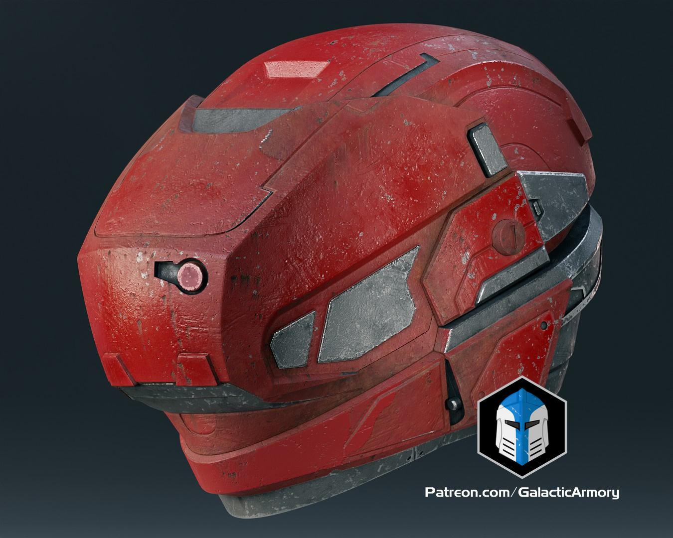 Halo Reach Gungnir Helmet - 3D Print Files 3d model