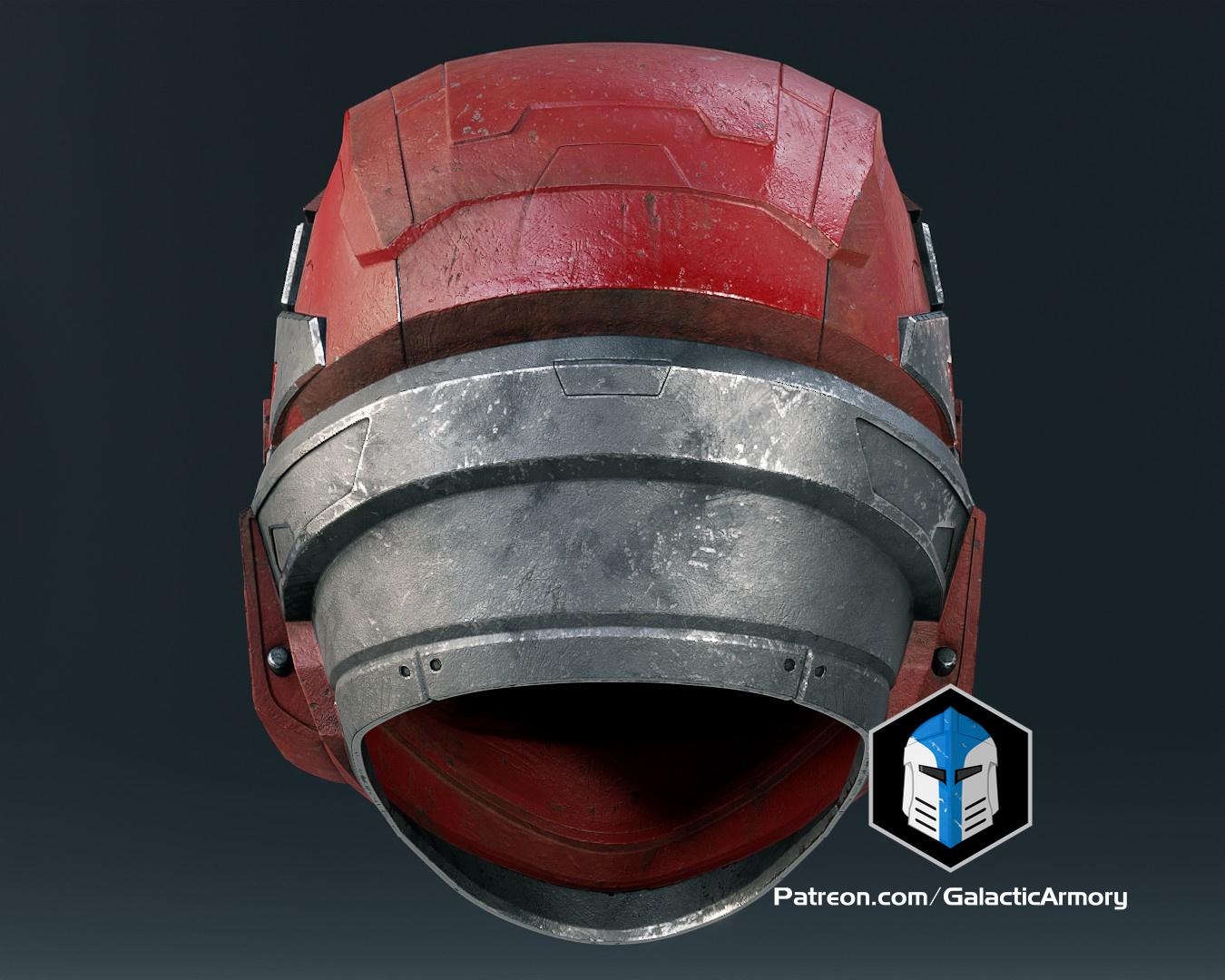 Halo Reach Gungnir Helmet - 3D Print Files 3d model