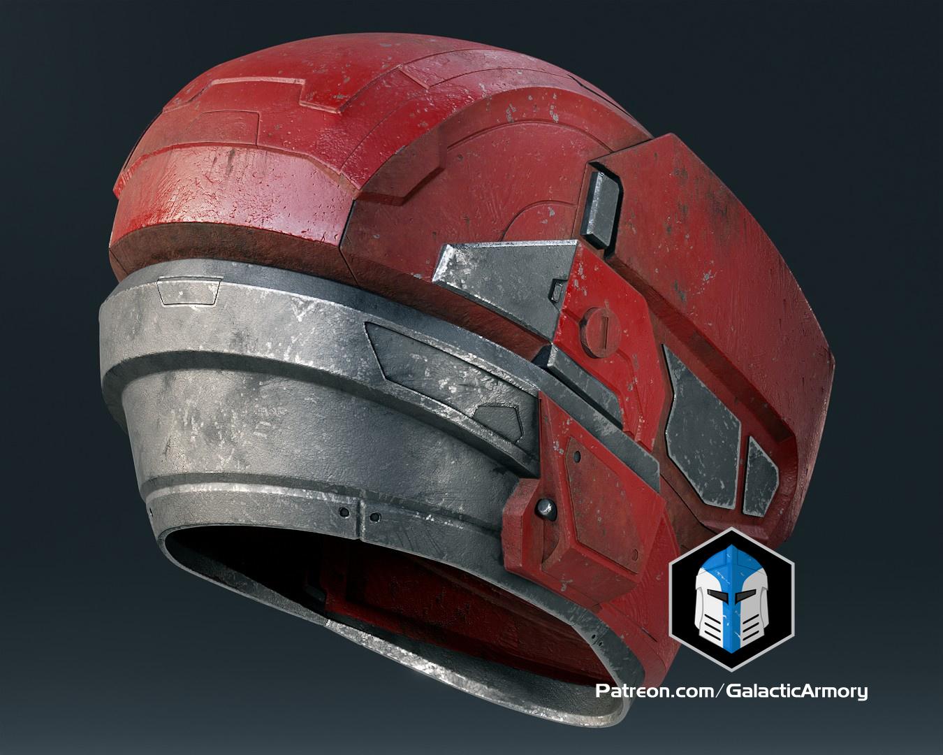 Halo Reach Gungnir Helmet - 3D Print Files 3d model