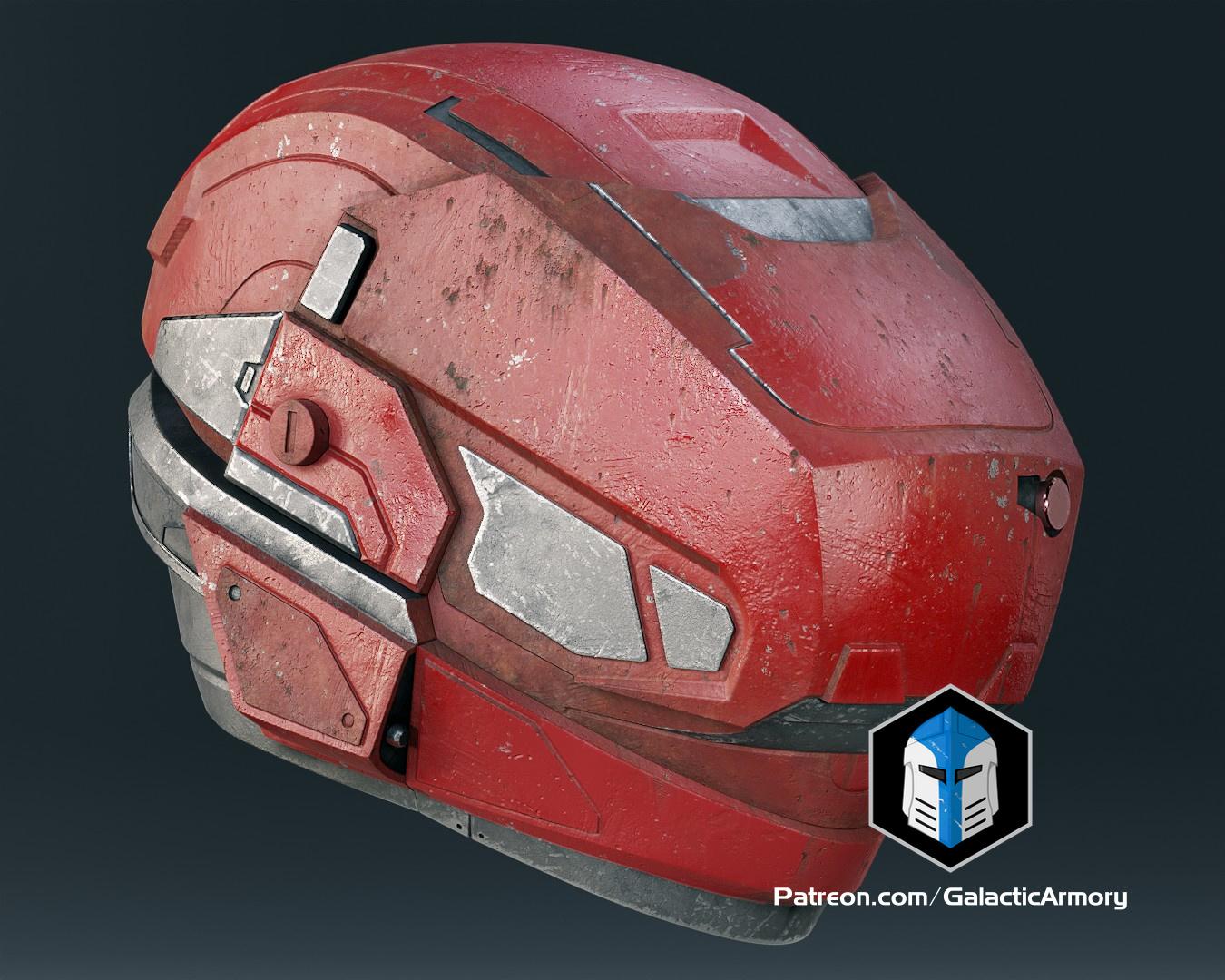 Halo Reach Gungnir Helmet - 3D Print Files 3d model