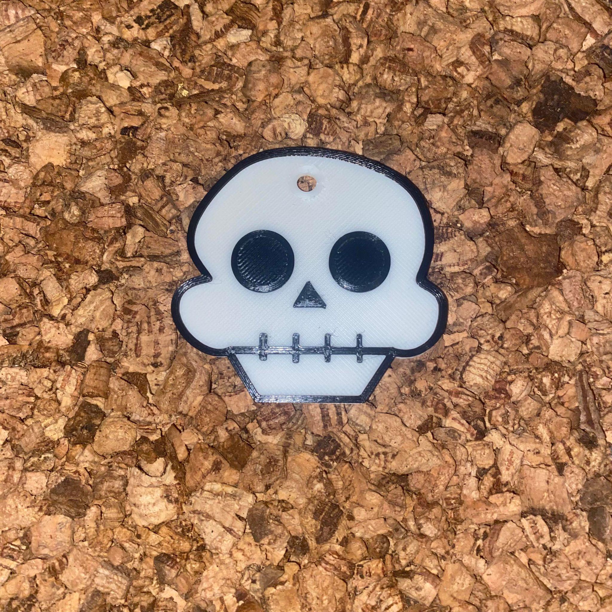 Keychain - skull.stl 3d model