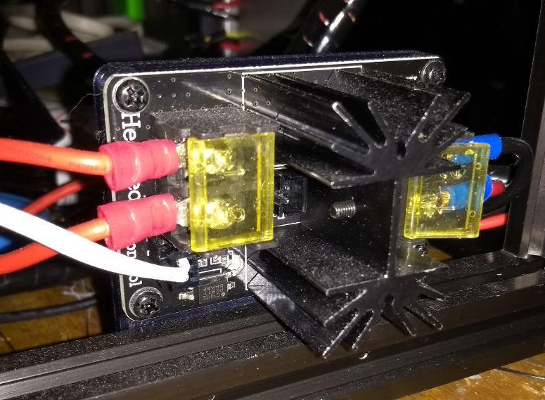 25A Mosfet mount 3d model