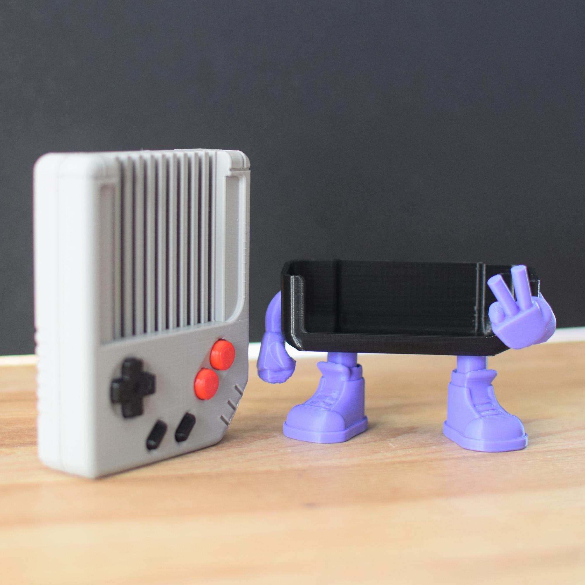 MINI TETRIS GAMEBOY STAND 3d model