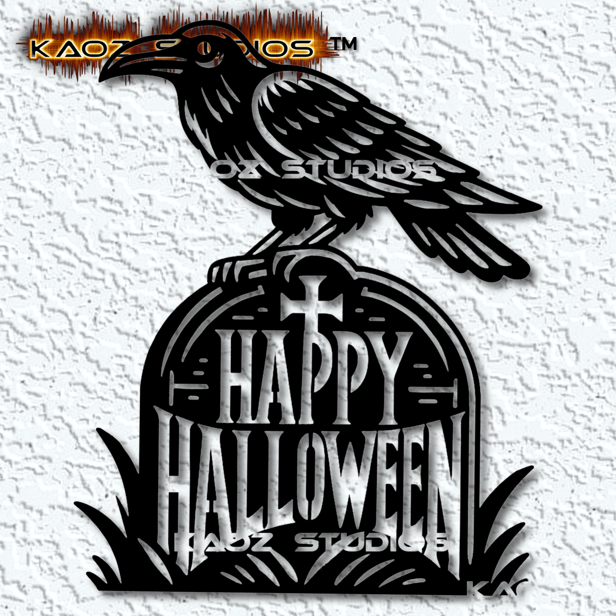 happy halloween gravestone.stl 3d model