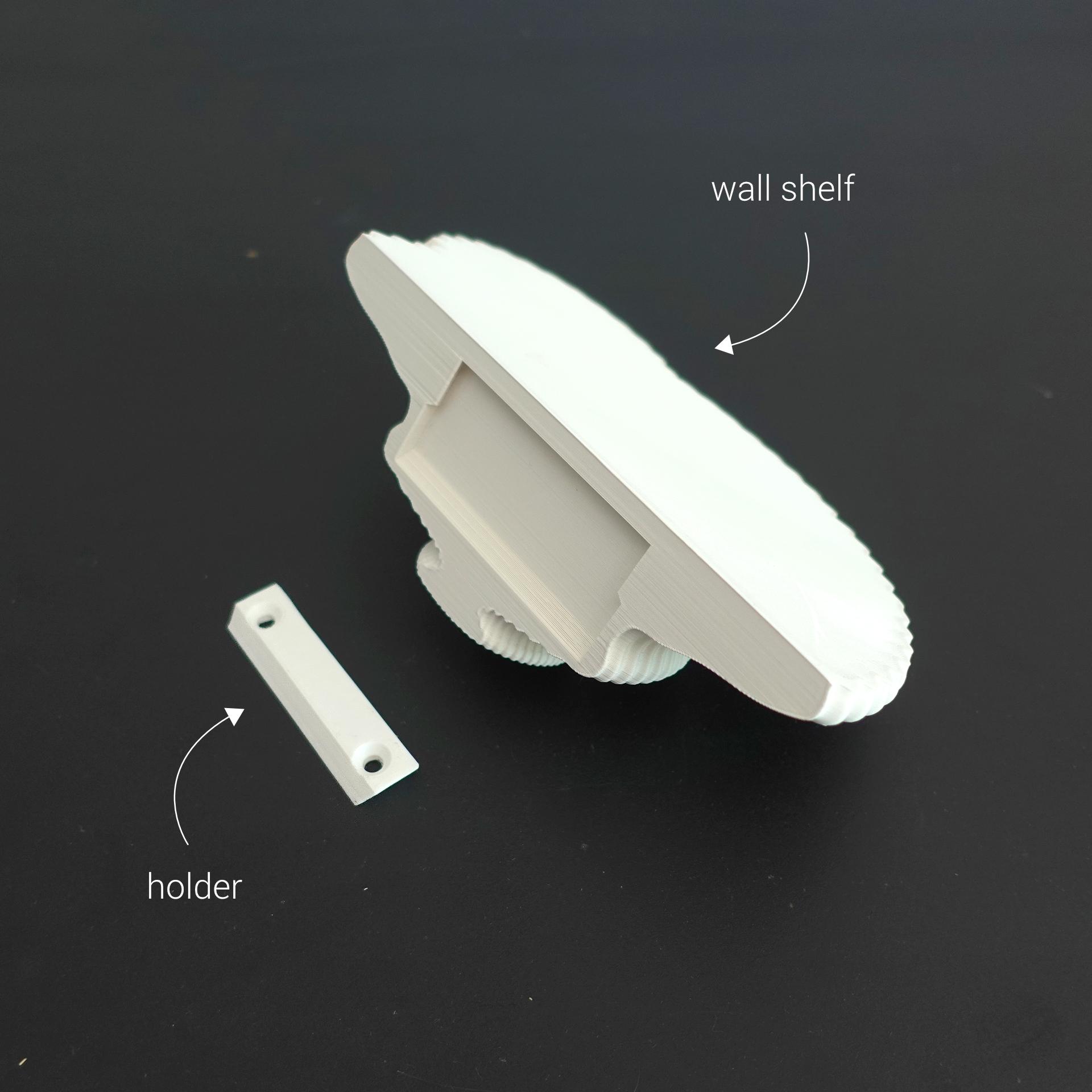 Mushroom shelf “Tinder” 3d model