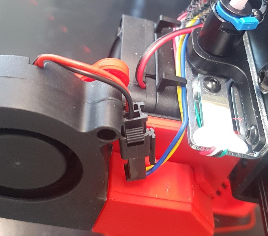 Blower fan replacement for the CR-10 Smart 3d model