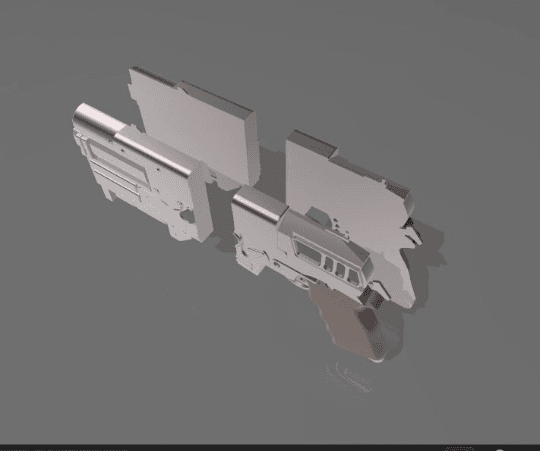 Fallout 76 10mm Pistol  3d model