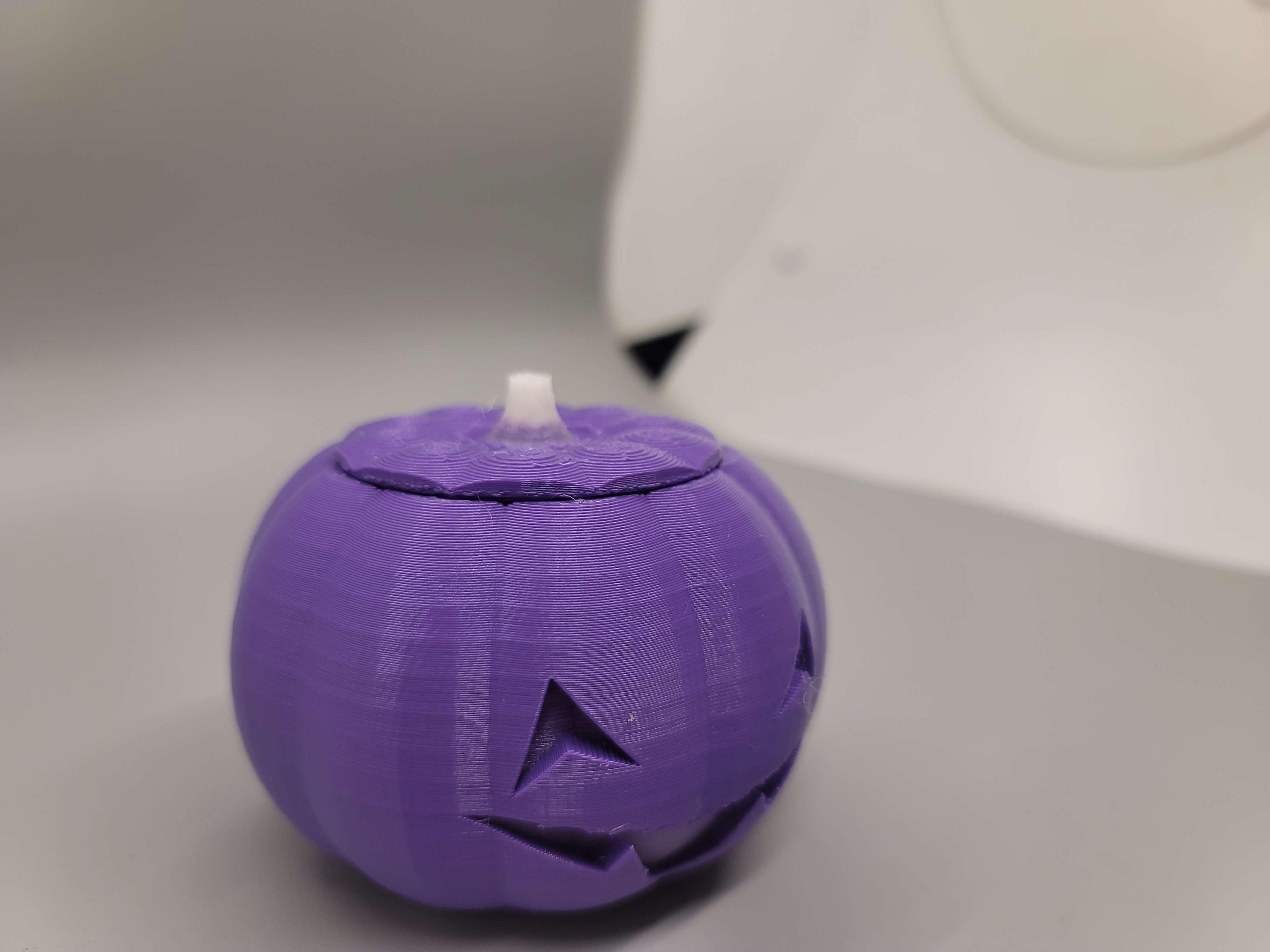 FHW Pumpkin Electric tea light holder  3d model