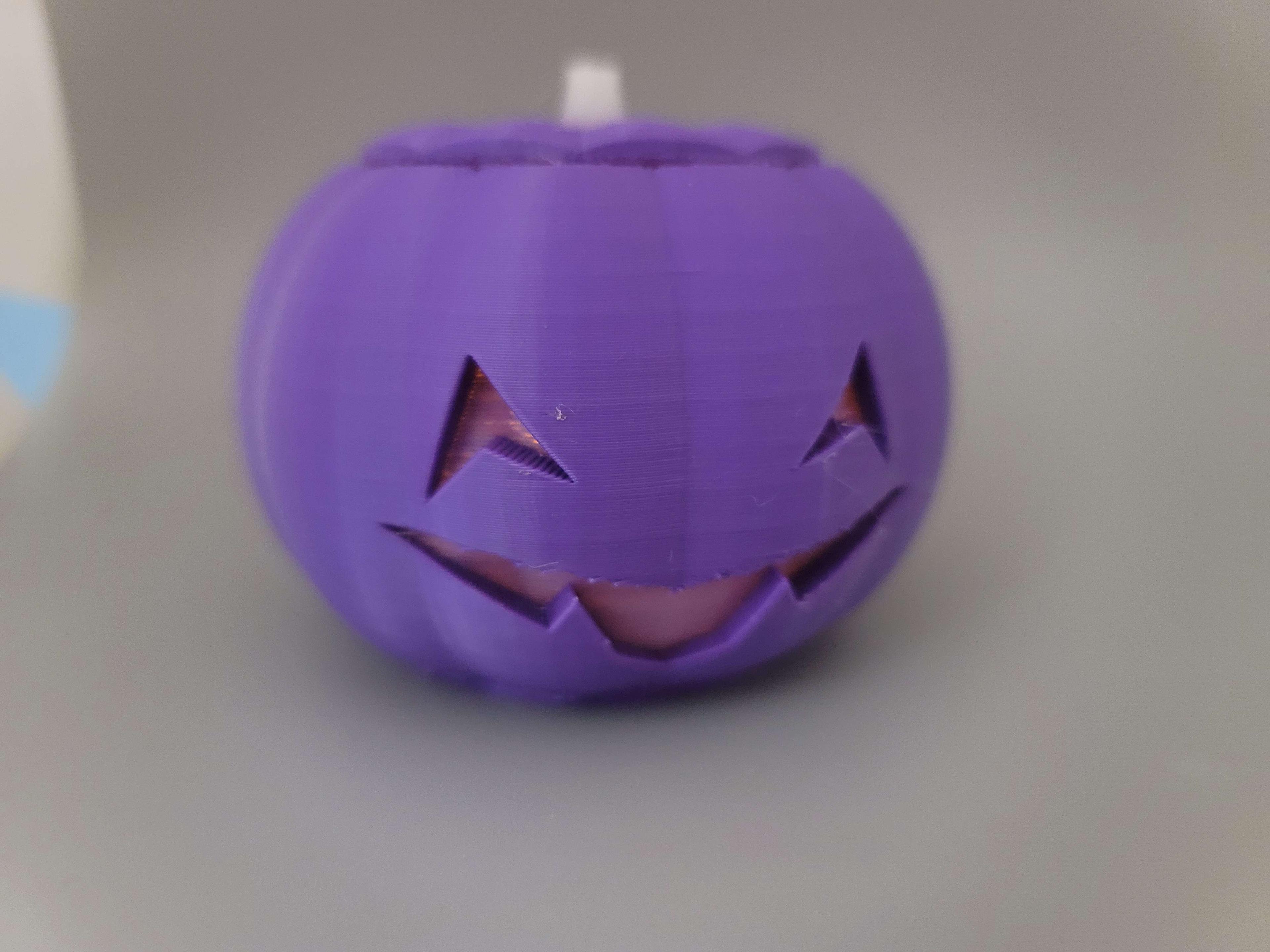 FHW Pumpkin Electric tea light holder  3d model