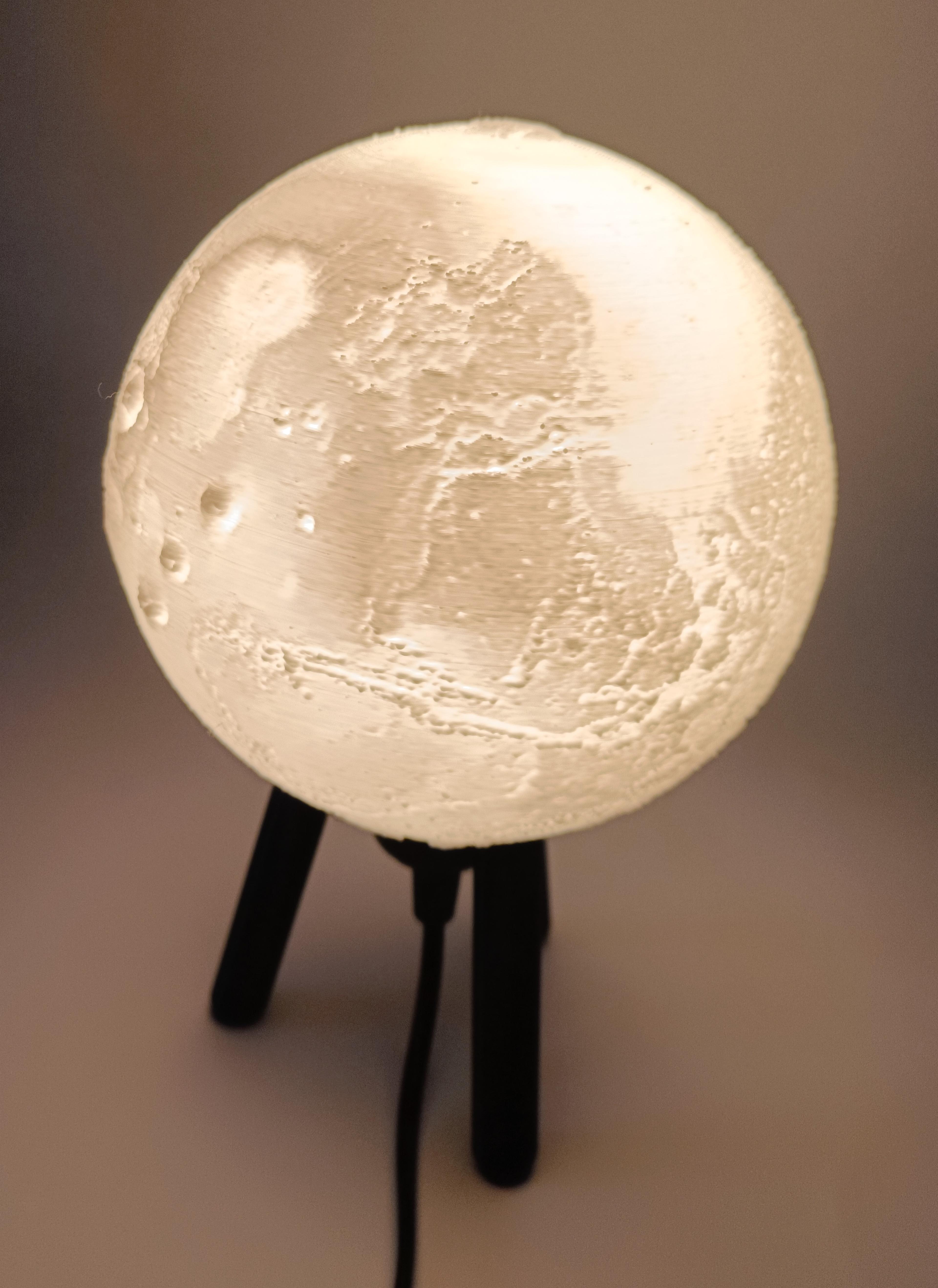 Hybrid Hanging/Desk Mars Lamp 3d model