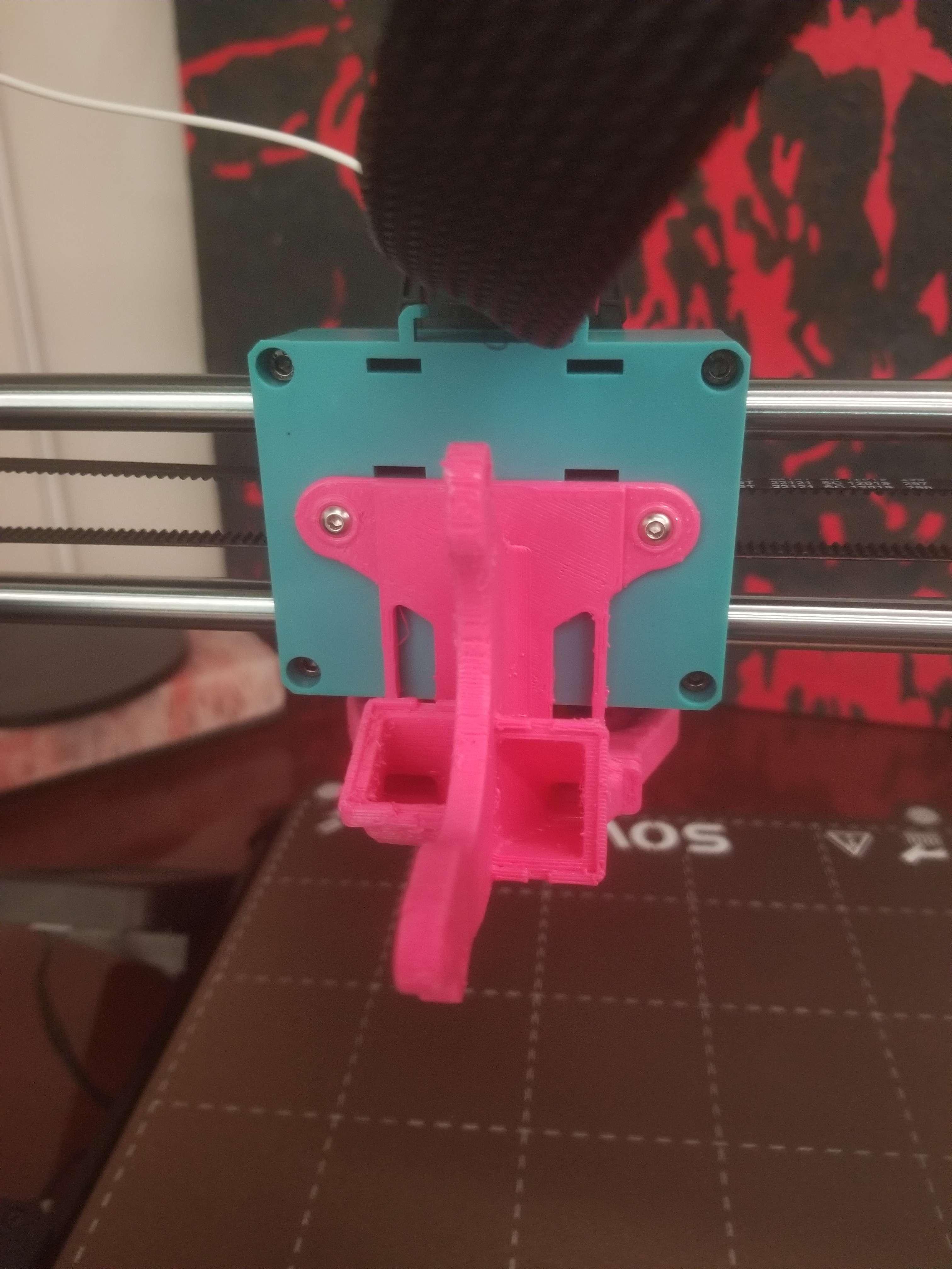 Sovol SV06 Plus 5015 dual fan mount 3d model