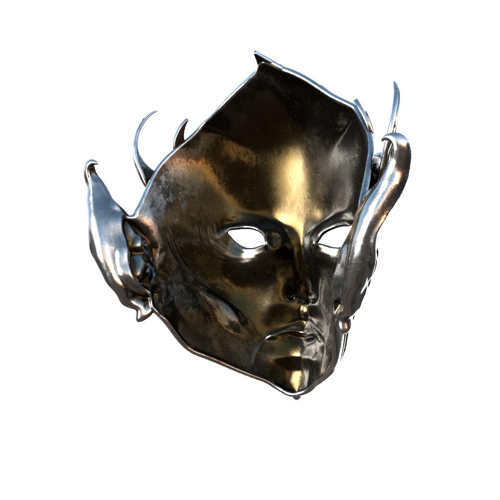 Dark Elf Mask 3d model