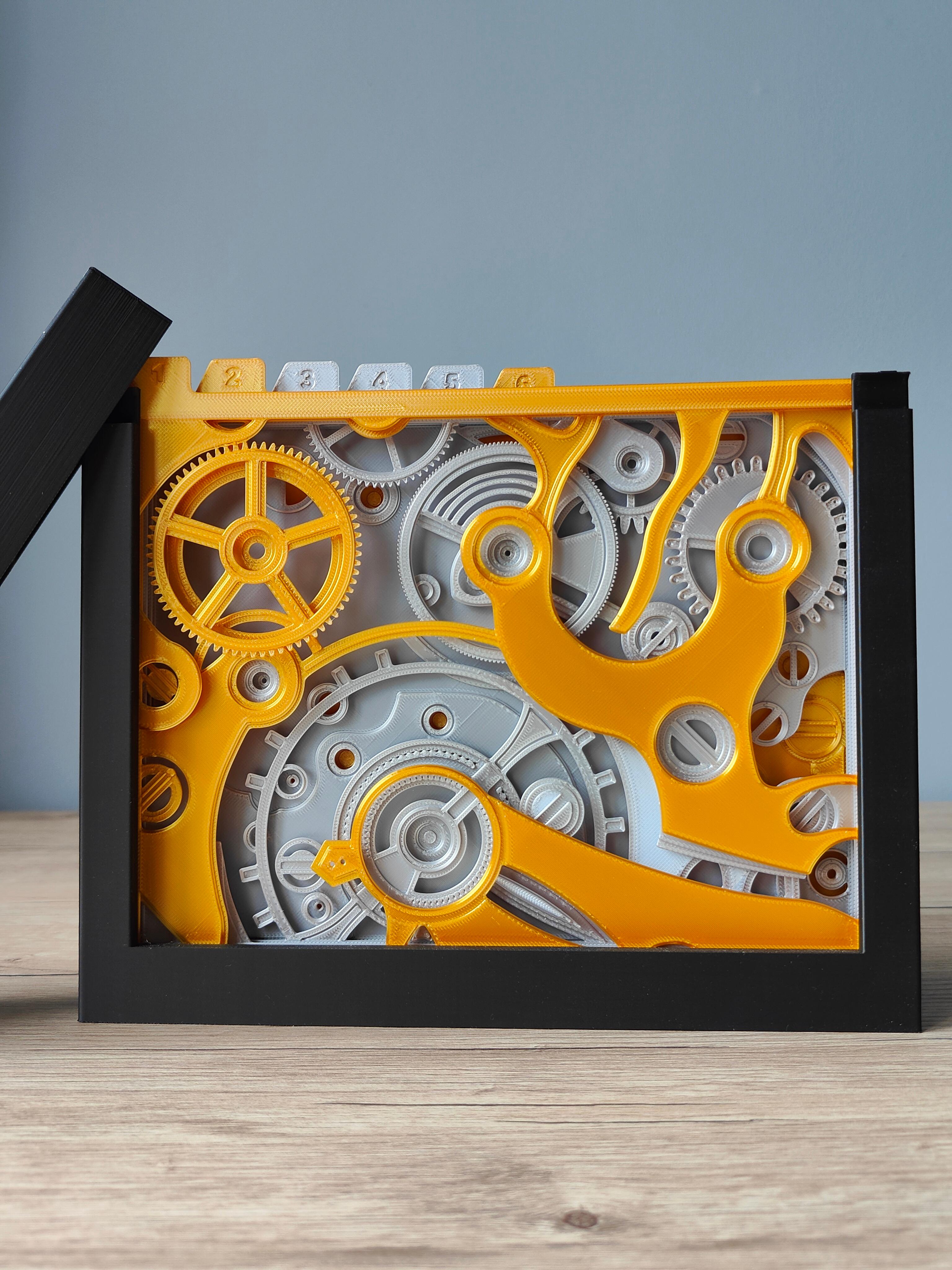 Clockwork Shadow Box 3d model