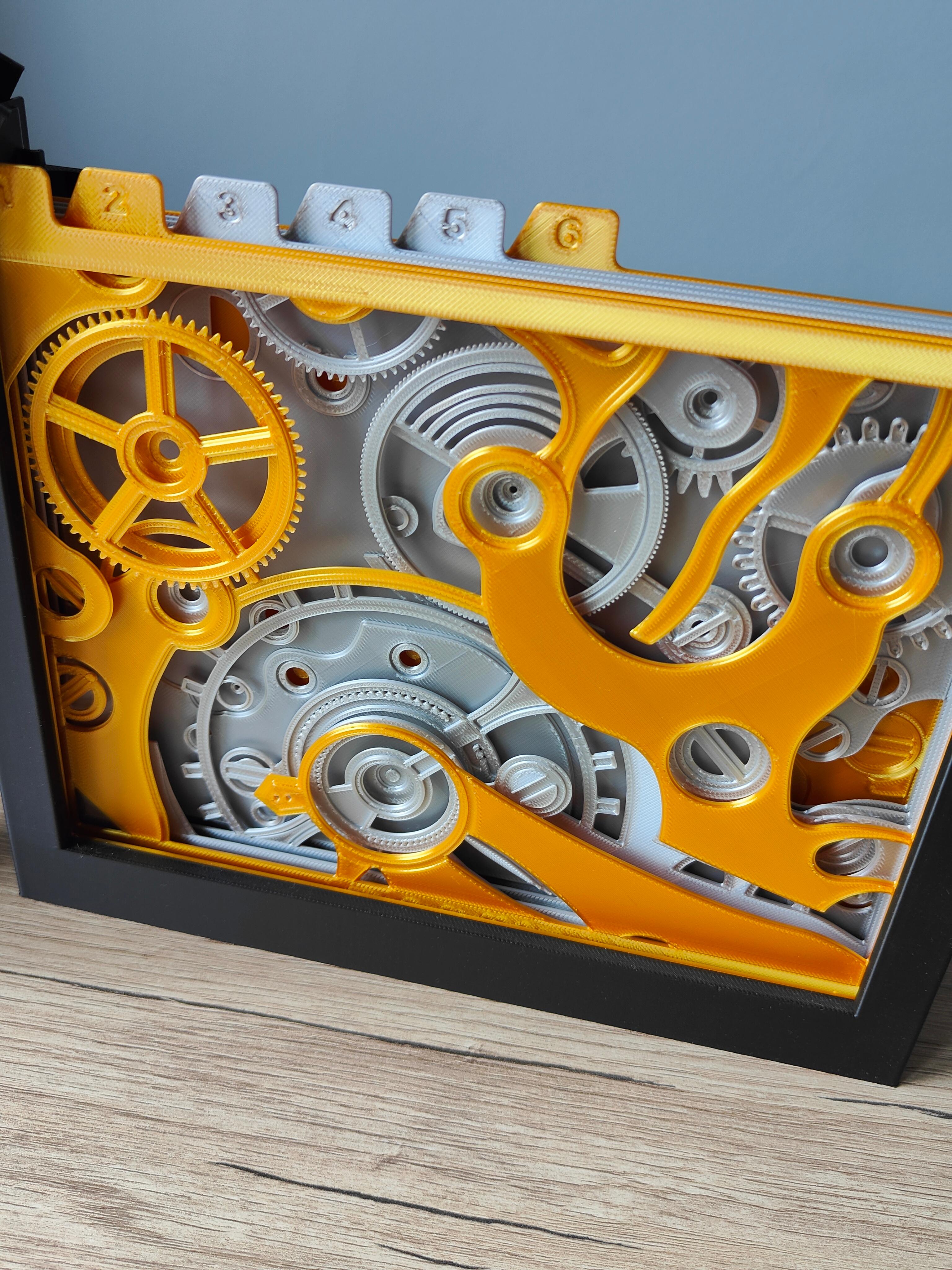 Clockwork Shadow Box 3d model